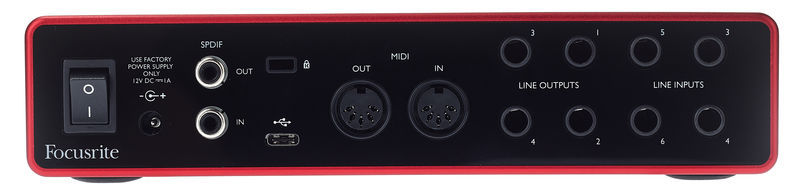 Focusrite Scarlett 8i6 USB