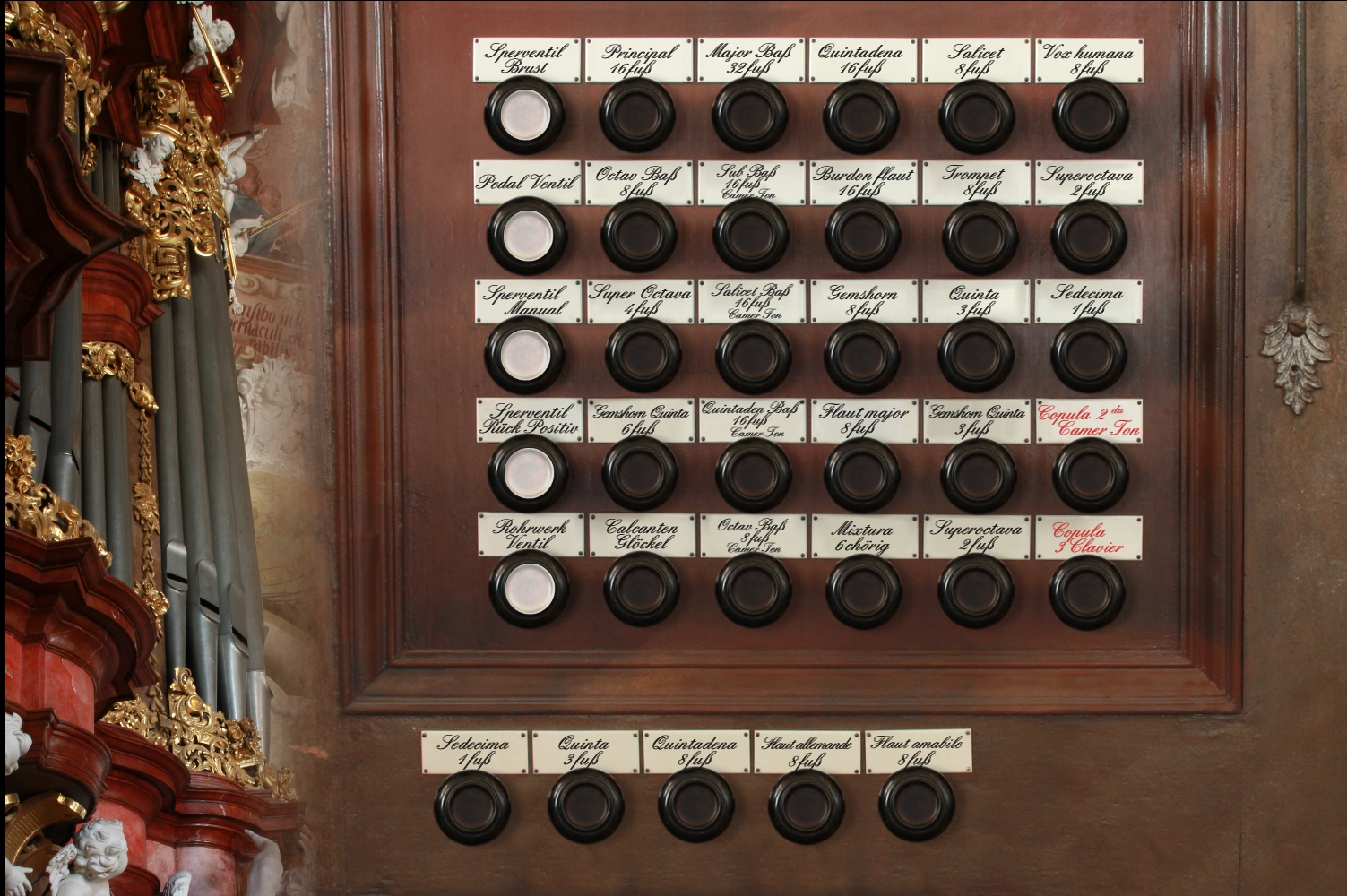 Krzeszow Organ Michael Engler (1732-37)