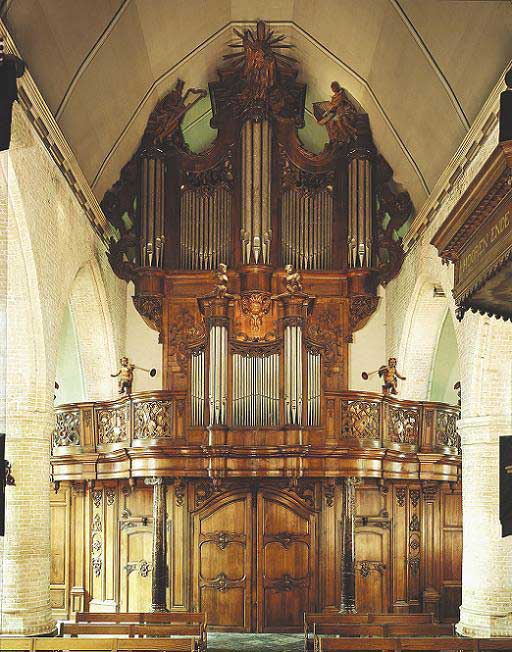 Van Peteghem Orgel 1778 Sint Martinuskerk Haringe Vlaanderen (HW5)